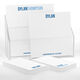 Two Tone Modern Notepad Set (4 Pads) Image 1 of 4