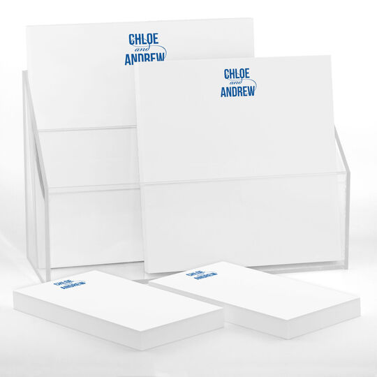 Modern Couple Notepad Set (4 Pads)