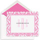 Damask Border Monogram Folded Note Cards Image 1 of 4