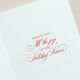 Engraved Holiday Ice Skates Boxed Folded Christmas Cards Image 3 of 3