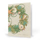 Tropical Greenery Wreath Folded Holiday Cards Image 1 of 3