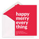 Happy Merry Everything Flat Holiday Cards Image 1 of 4