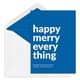 Happy Merry Everything Flat Holiday Cards Image 3 of 4