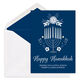Script Happy Hanukkah Flat Hanukkah Cards Image 1 of 2