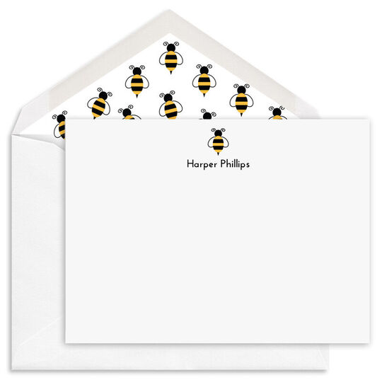 Bumble Bee Flat Note Cards