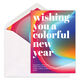 Colorful New Year Flat Holiday Cards Image 1 of 2