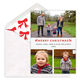Happy Holidays Red Bows Photo Cards Image 3 of 4