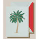 Festive Palm Tree Folded Holiday Cards - Raised Ink Image 1 of 3