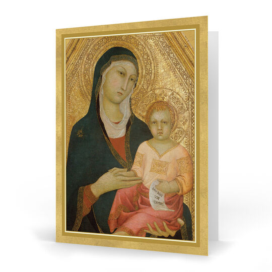 Virgin and Child Folded Holiday Cards