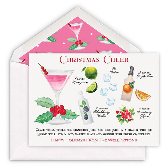 Christmas Cheer Flat Holiday Cards