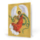 Angel with Garland Foldover Holiday Cards Image 1 of 2