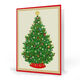 Nutcracker Christmas Tree Folded Holiday Cards Image 1 of 2