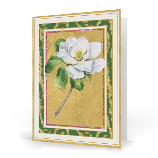 Magnolia Bloom Folded Holiday Cards