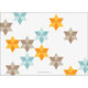 Abstract Star of David Jewish New Year Cards Image 2 of 2