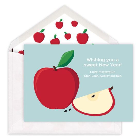 Sweet Apple Jewish New Year Cards