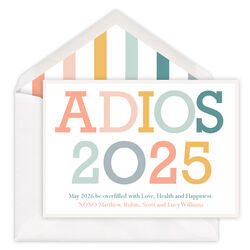 Adios 2025 Holiday Cards