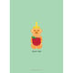 Vertical Honey Bear Jewish New Year Cards Image 6 of 6