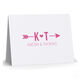 Cupid's Arrow Folded Note Cards - Letterpress Image 4 of 4