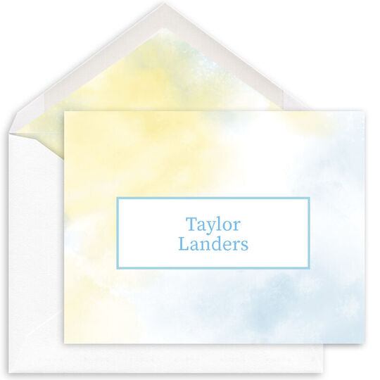Landers Tie-Dye Folded Note Cards