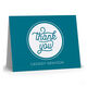 Circle Thank You Folded Note Cards Image 4 of 4