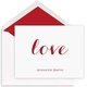 Love Folded Note Cards - Raised Ink Image 1 of 4