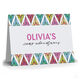 Multicolor Teepees Folded Note Cards Image 3 of 3