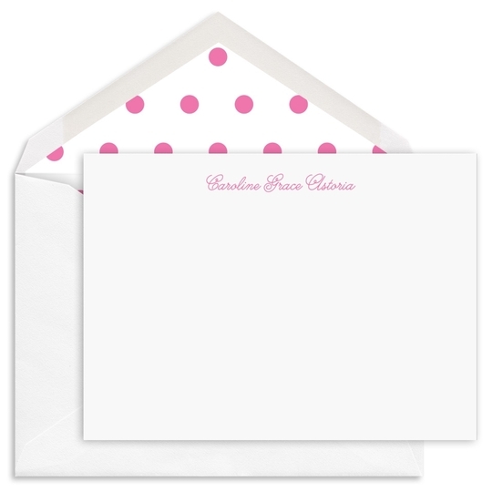 Astoria Flat Correspondence Cards