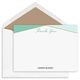 Modern Geometric Flat Thank You Note Cards Image 3 of 3