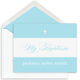 Pastel Banner Baptism Folded Note Cards Image 3 of 4
