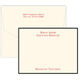 Triple Thick Adams Bordered Flat Note Cards - Raised Ink Image 1 of 2
