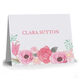 Watercolor Blossoms Folded Note Cards Image 3 of 3