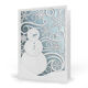 Snowman Swirls Folded Holiday Cards Image 1 of 3