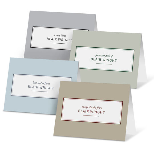 Elegant Greetings Folded Note Card Collection