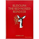 Rudolph the Red Nosed Reindeer Personalized Leather Book Image 1 of 7