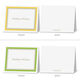 Bright Border Folded Note Card Collection Image 2 of 3