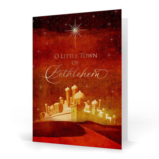 Christmas Star Folded Holiday Cards