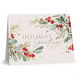 Greens and Berries Folded Holiday Cards Image 1 of 4