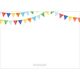 Birthday Pennants Photo Invitations Image 4 of 4