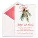 Vertical Pine Sprig Bundle Invitations Image 1 of 2