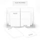 Modern Large Name Notepad Set (7 Pads) Image 1 of 2