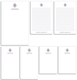 Ornate Script Initial Notepad Set (7 Pads) Image 2 of 2