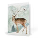 Deer and Bird Folded Holiday Cards Image 3 of 4