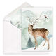 Deer and Bird Folded Holiday Cards Image 1 of 4