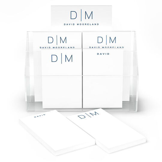 Duo Initials Notepad Set (7 Pads)