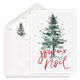 Joyeux Noel Folded Holiday Cards Image 1 of 4