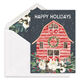 Merry Barn Folded Holiday Cards Image 1 of 5