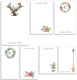 Decorated Deer Notepad Set (7 Pads) Image 2 of 2