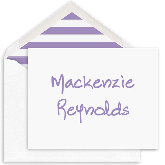 Studio Large Text Folded Note Cards