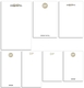 Simplicity Initials Notepad Set (7 Pads) Image 5 of 6