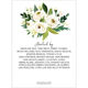 White Rose Flower Drop Invitations Image 2 of 3